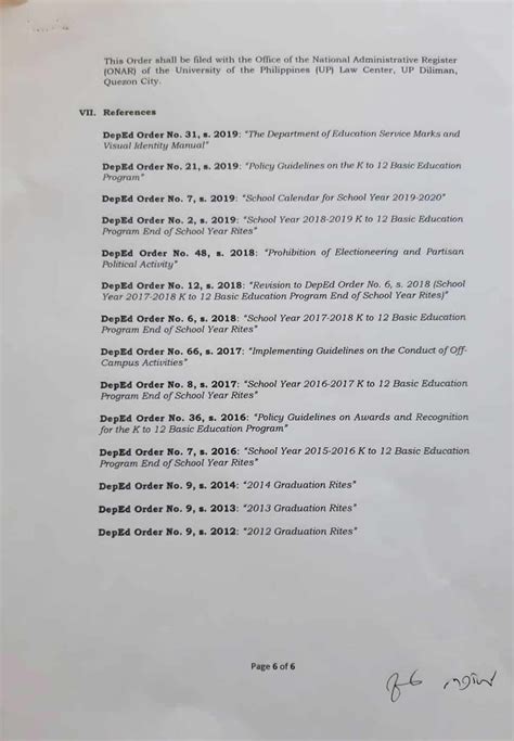 deped order 20 s. 2018|2020 DepEd End of School Year Rites, Theme, Schedule  .
